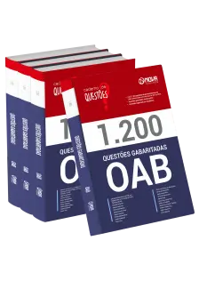 Livro 1200 Questões Gabaritadas para OAB - Ordem dos Advogados do Brasil
