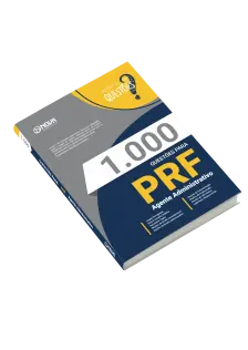 Livro 1.000 Questões Gabaritadas para PRF - Agente Administrativo