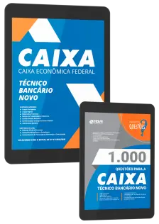 Combo Caixa - Técnico Bancário Novo - Apostila + 1.000 Questões Gabaritadas - Digital