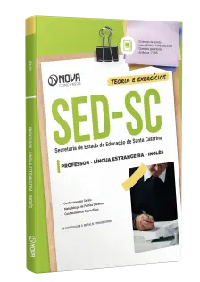 Combo SED-SC 2026 - Professor - Língua Estrangeira - Inglês