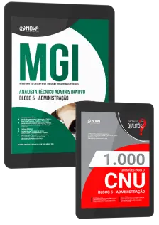 Combo MGI - Analista Técnico Administrativo - CNU - Bloco 5