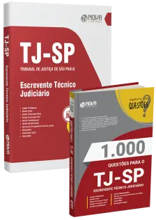 Combo Impresso TJ-SP - Escrevente Técnico Judiciário (pós-edital)