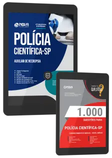 Combo Polícia Científica SP 2026 - Auxiliar de Necropsia