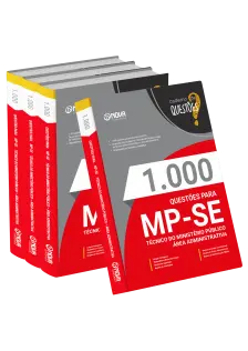 Livro 1.000 Questões Gabaritadas para o MP-SE - Técnico do Ministério Público - Área Administrativa