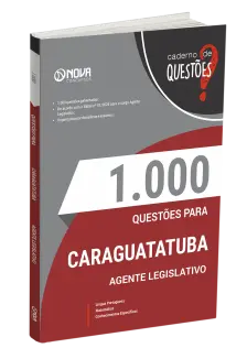 Combo Câmara de Caraguatatuba-SP 2026 - Agente Legislativo