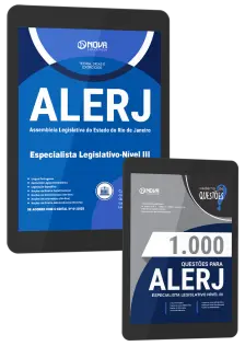 Combo ALERJ 2025 - Especialista Legislativo Nível III