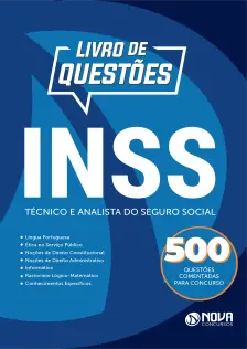 Livro 500 Questões Comentadas - INSS - Técnico e Analista do Seguro Social