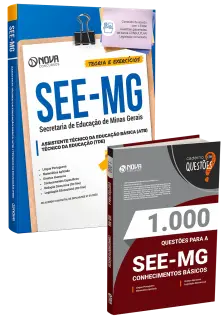 Combo SEE-MG - Assistente Técnico da Educação Básica - (ATB) / Técnico da Educação (TDE)
