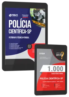 Combo Polícia Científica SP 2026 - Fotógrafo Técnico-Pericial