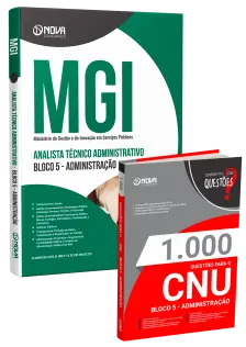 Combo MGI - Analista Técnico Administrativo - CNU - Bloco 5