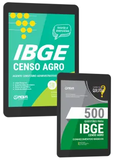 Combo IBGE Temporário 2026 - Censo Agro - Agente Censitário Administrativo