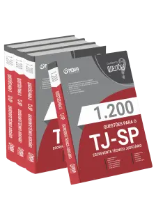 Livro 1.200 Questões Gabaritadas TJ-SP - Escrevente Técnico Judiciário