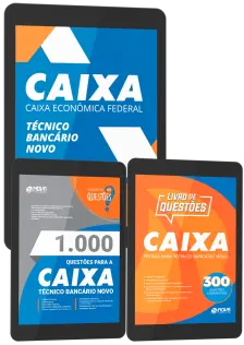 Combo Caixa - Técnico Bancário Novo - Apostila + Questões - Digital
