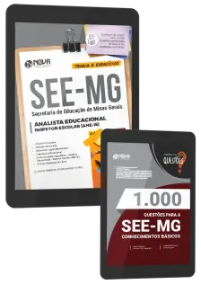 Combo Digital SEE-MG - Analista Educacional (ANE) - IE