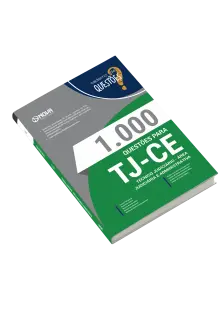 Livro 1000 Questões Gabaritadas para TJ-CE  - Técnico Judiciário - Área Judiciária e Administrativa