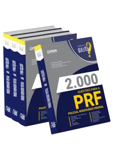 Livro 2000 Questões Gabaritadas para PRF - Policial Rodoviário Federal
