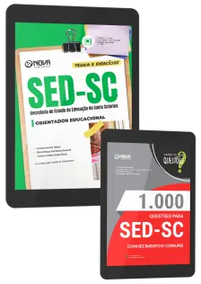 Combo SED-SC 2026 - Orientador Educacional