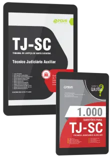 Combo TJ-SC 2026 - Técnico Judiciário Auxiliar