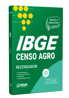 Combo IBGE Temporário 2026 - Censo Agro - Recenseador