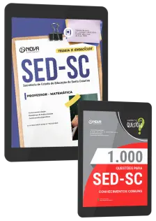 Combo SED-SC 2026 - Professor - Matemática