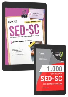 Combo SED-SC 2026 - Administrador Escolar