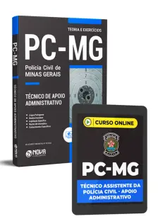 Combo PC-MG - Técnico Assistente da Polícia Civil - Apoio Administrativo