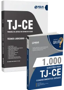 Combo TJ-CE 2026 - Técnico Judiciário - Área Judiciária