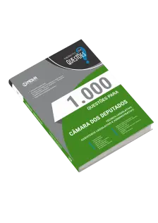 Livro 1000 Questões Gabaritadas para Câmara dos Deputados - Técnico Legislativo