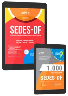 Combo SEDES-DF 2026 - Agente Social