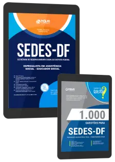 Combo SEDES-DF 2026 - Especialista em Desenvolvimento e Assistência Social (EDAS) - Educador Social
