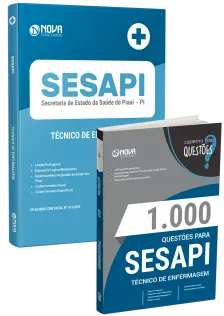Combo SESAPI 2026 - Técnico de Enfermagem 
