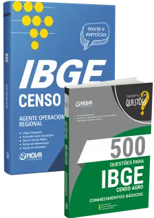 Combo IBGE Temporário 2026 - Censo Agro - Agente Operacional Regional