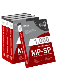 Livro 1.000 Questões Gabaritadas para o MP-SP - Analista Promotoria II - Agente Promotoria