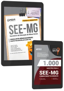 Combo SEE-MG - Analista Educacional - Inspetor Escolar (ANE-IE)