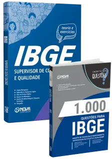 Combo IBGE 2025 - Supervisor de Coleta e Qualidade (SCQ)