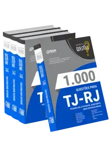 Livro 1000 Questões Gabaritadas para o TJ-RJ - Técnico de Atividade Judiciária