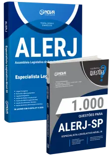 Combo ALERJ 2025 - Especialista Legislativo Nível III