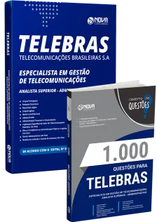 Combo Telebrás 2026 - Especialista em Gestão de Telecomunicações - Analista Superior –  Administrativo