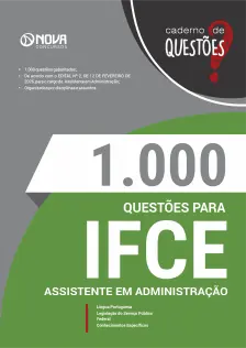 Livro 1000 Questões Gabaritadas para IFCE - Assistente em Administração