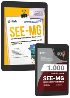 Combo SEE-MG - Professor de Educação Básica (PEB) - Matemática