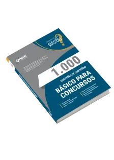 Livro 1.000 Questões Gabaritadas de Conteúdos Básicos para Concursos