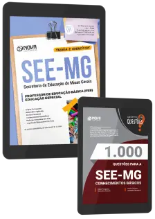 Combo SEE-MG - Professor de Educação Básica (PEB) - Educação Especial