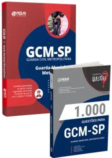 Combo GCM-São Paulo 2026 - Guarda Civil Metropolitano - 3ª Classe