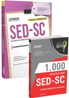 Combo SED-SC 2026 - Administrador Escolar