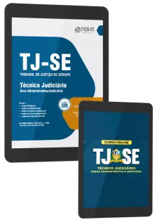 Preparação Completa TJ-SE - Técnico Judiciário - Áreas Administrativa e Judiciária - Digital