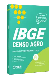 Combo IBGE Temporário 2026 - Censo Agro - Agente Censitário Administrativo