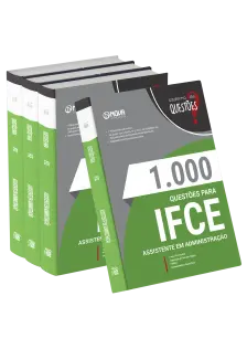 Livro 1000 Questões Gabaritadas para IFCE - Assistente em Administração