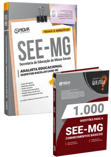 Combo SEE-MG - Analista Educacional - Inspetor Escolar (ANE-IE)