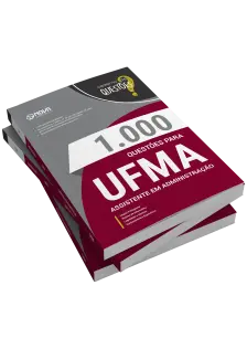 Livro 1000 Questões Gabaritadas para UFMA - Assistente em Administração