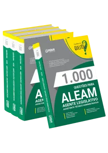 Livro 1.000 Questões Gabaritadas para o ALEAM - Agente Legislativo - Assistente Técnico Administrativo
